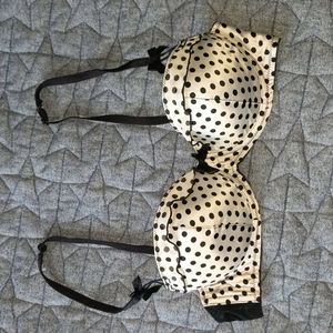 Polka Dot FF/G Cup Balconette Bra